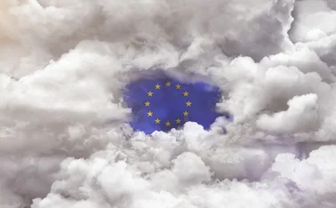 Europe, Flag, Waving, Cloud - Sky, Backgrounds