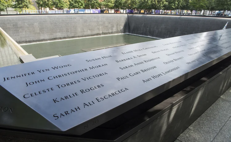September 11 memorial plaque