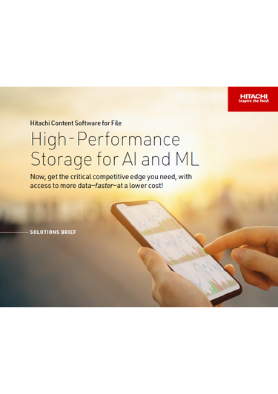 High-Performance Storage for AI and ML