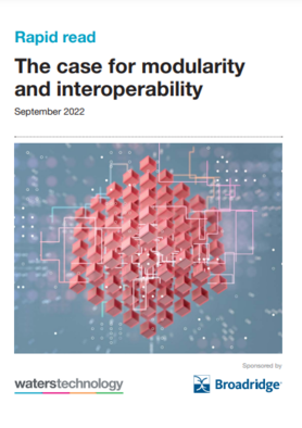 The case for modularity and interoperability 